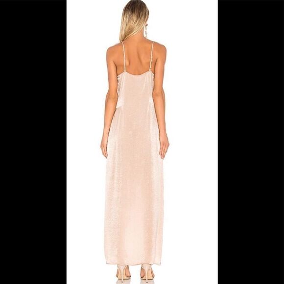 DONNA MIZANI blush wrap dress. NWOT - Picture 4 of 11
